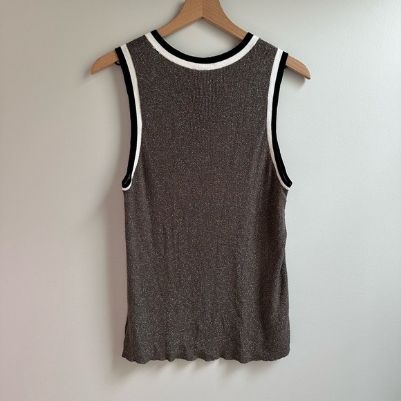 Anthropologie Moth Valeria Shine Tank Sz Large - Picture 5 of 8